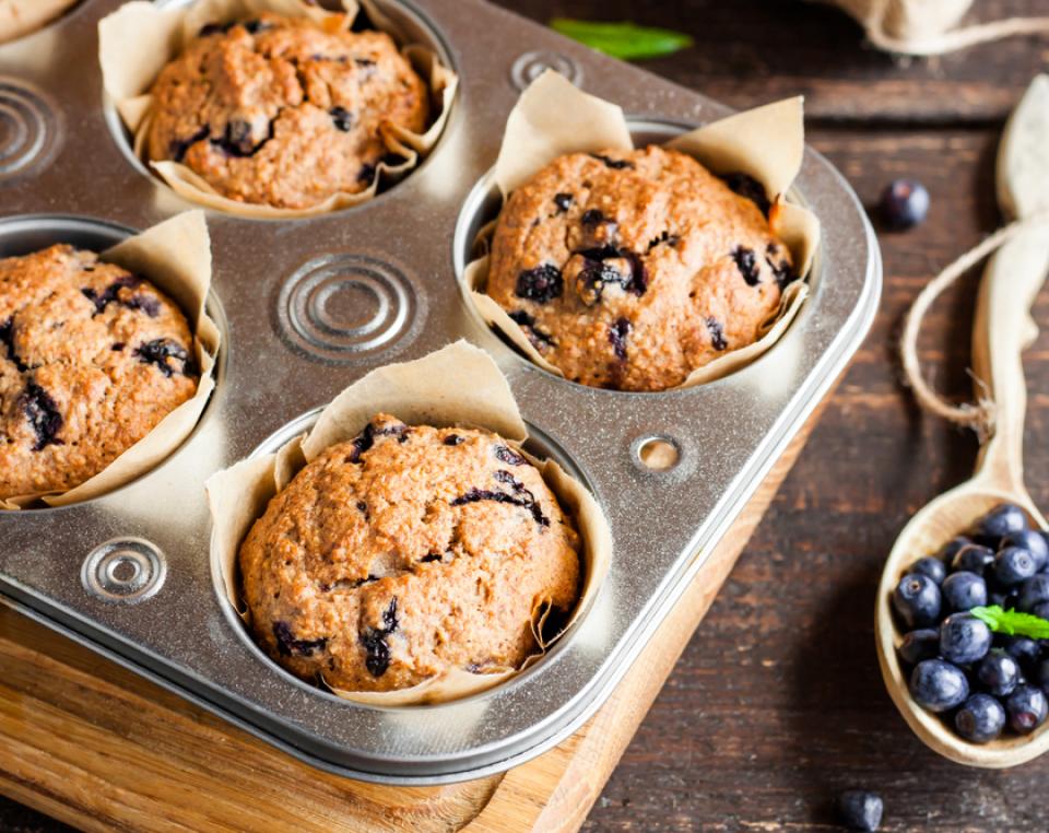 Blueberry & Lemon Muffins Atkins Low Carb Diet